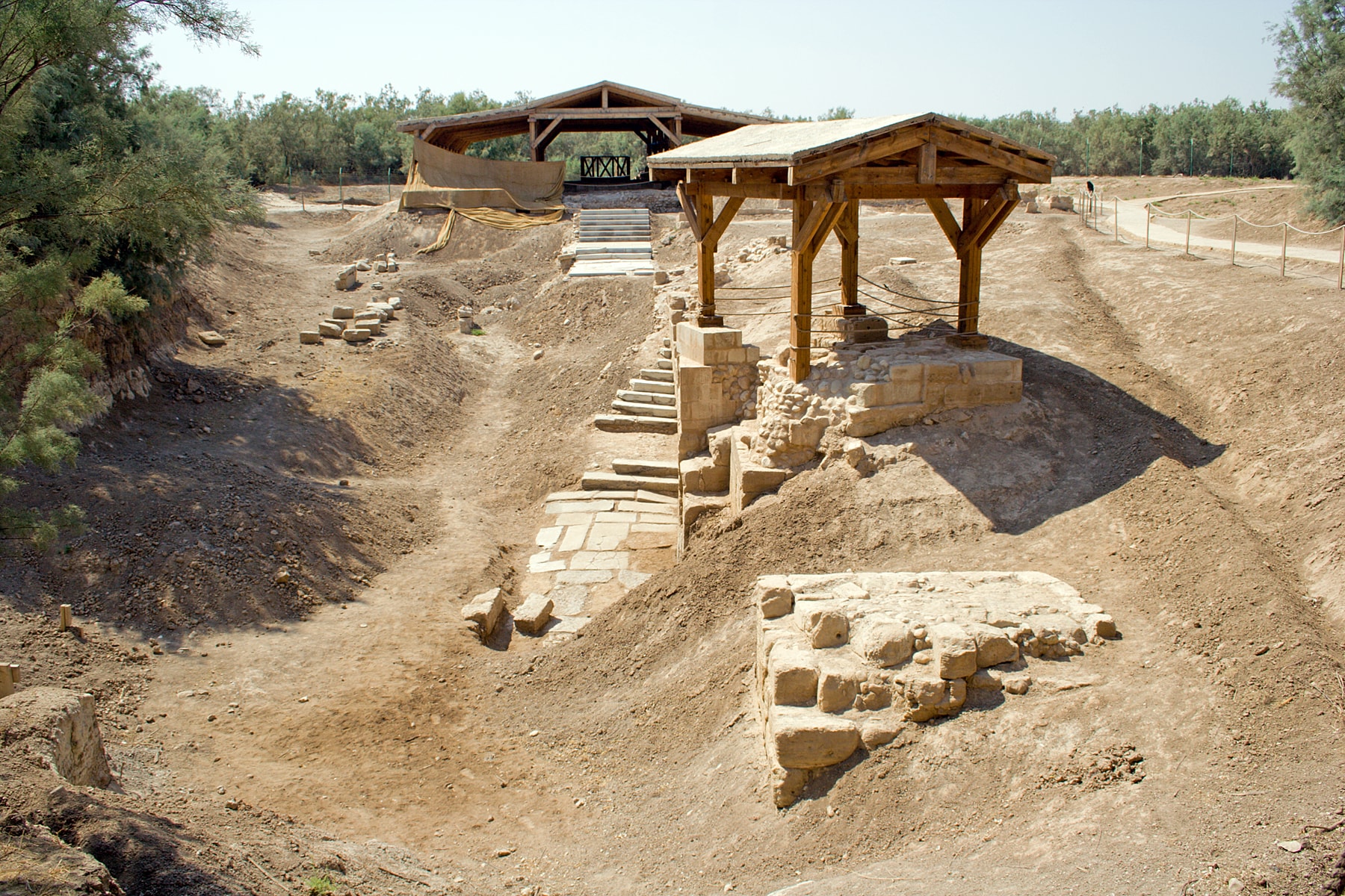 Baptism Site & Dead Sea